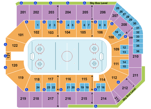 Toyota Arena LA Seating Chart